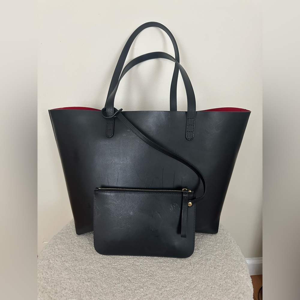 Mansur Gavriel Large Leather Tote